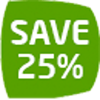 SAVE 25 %