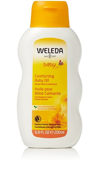 Weleda Baby Comforting Cream Bath Wash with Calendula Extracts, 6.8 fl oz