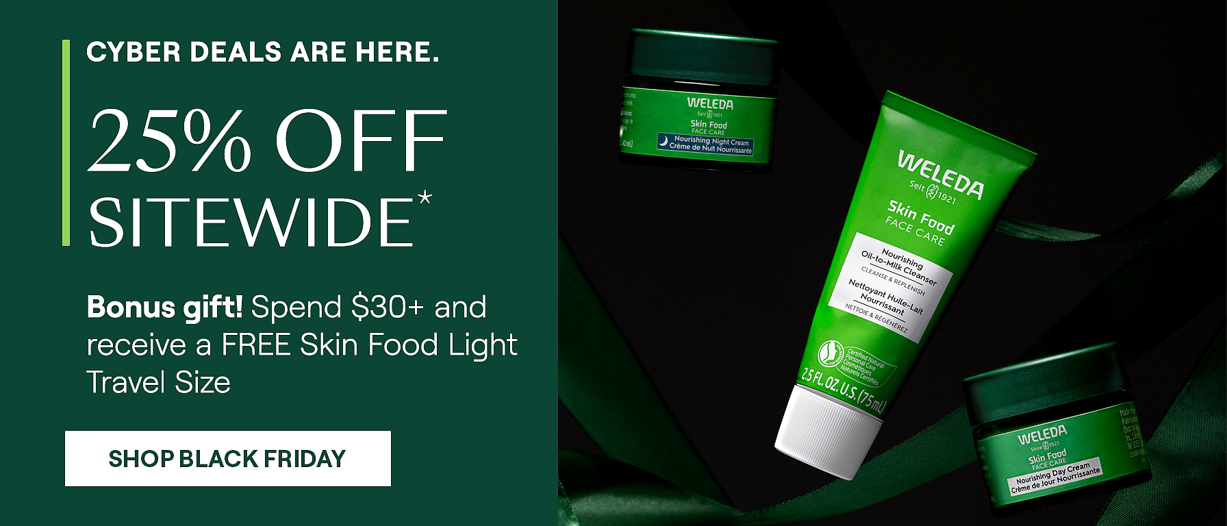 25% Off Sitewide for Black Friday