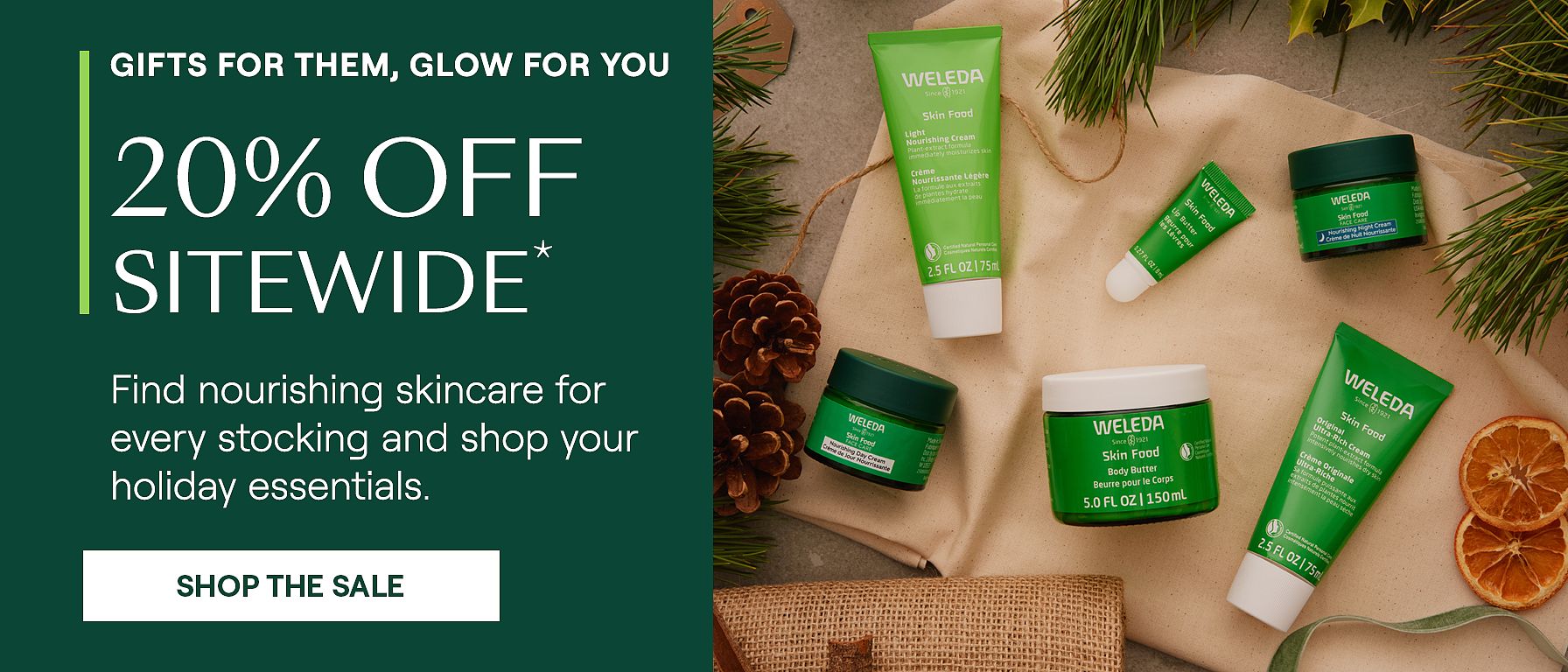 20% off sitewide sale