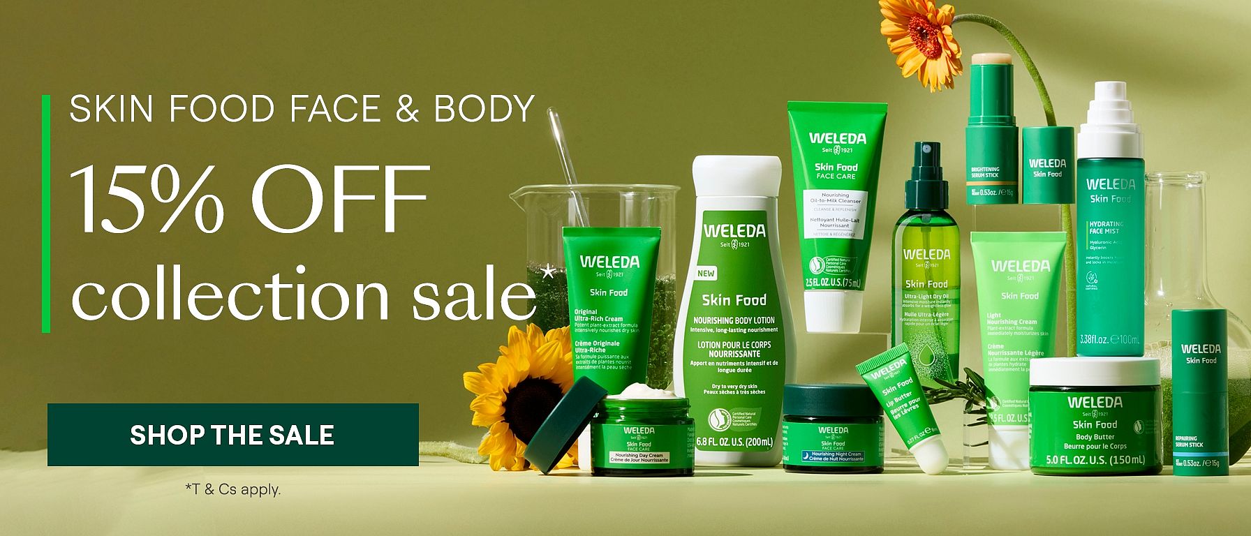 15% off skin food collection sale