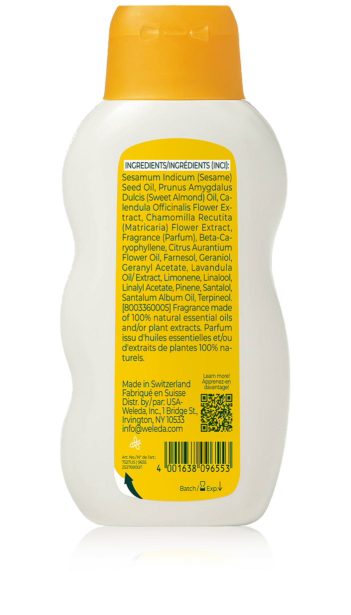 Comforting Baby Oil - Calendula