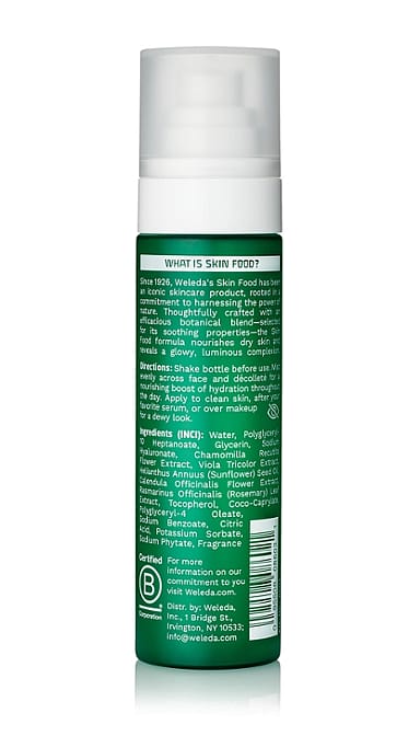 Skin Food Hydrating Face Mist