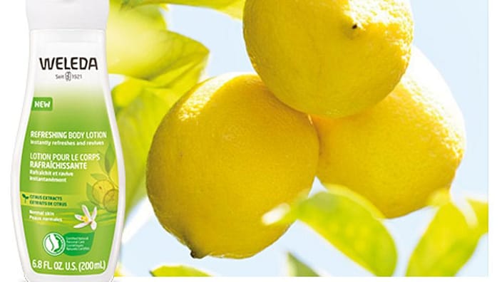 citrus body lotion