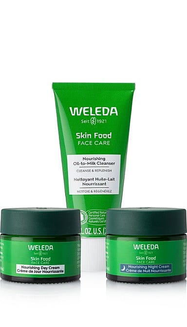 WELEDA Skin Food トラベルキット Skin Food 3 Step Set | Body Care Bundle - Weleda