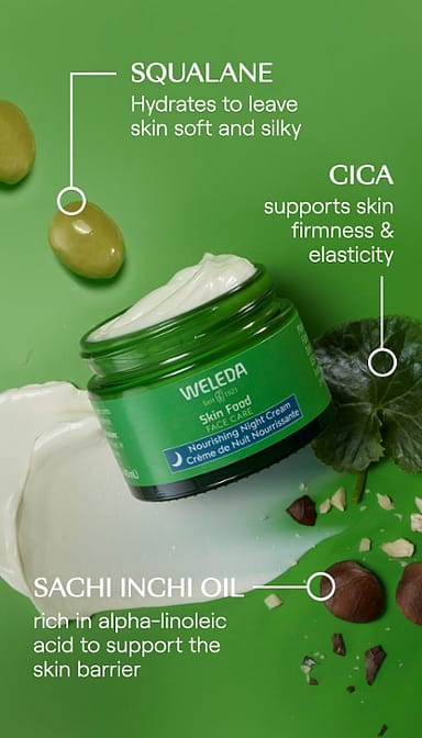 Skin Food Face Care Nourishing Night Cream | Weleda Facial