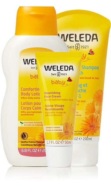 Weleda Baby Comforting Cream Bath Wash with Calendula Extracts, 6.8 fl oz