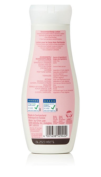 Unscented Body Lotion