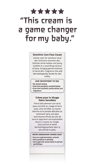 Sensitive Care Face Cream - White Mallow